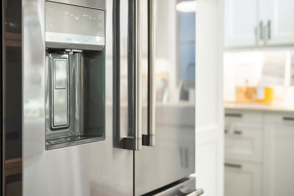 Refrigerator inside home