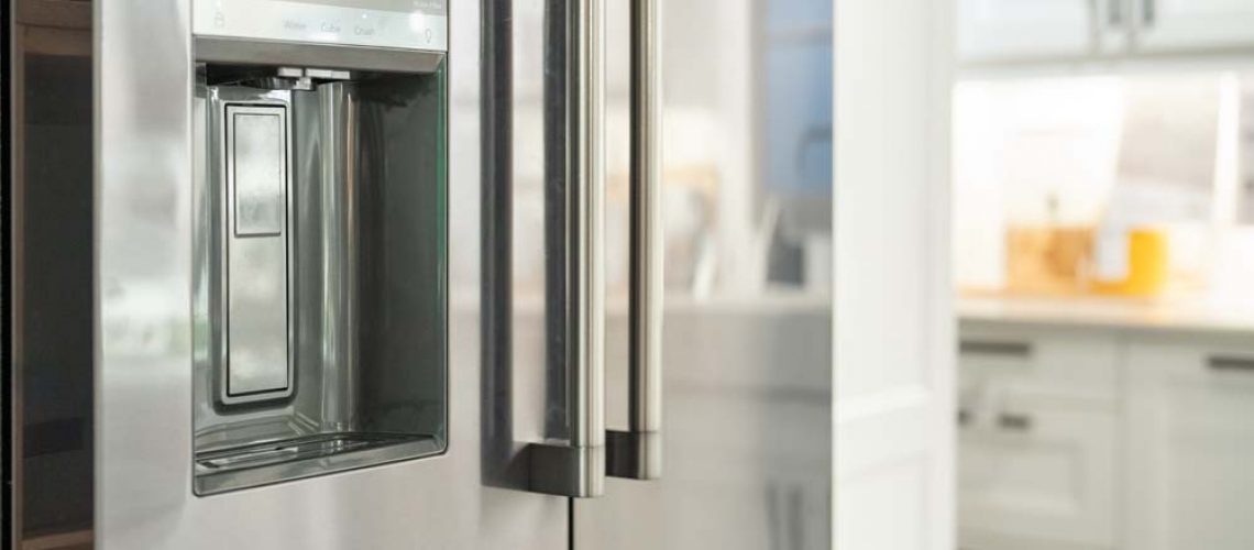 Refrigerator inside home